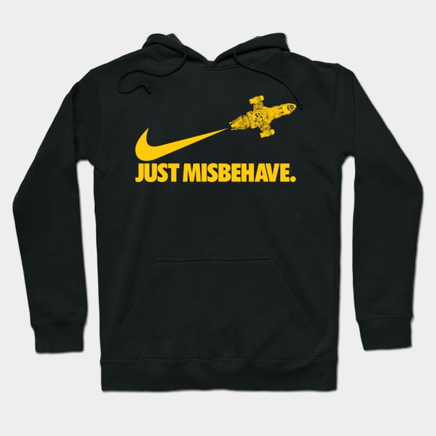 JUST MISBEHAVE Hoodie by KARMADESIGNER T-SHIRT SHOP